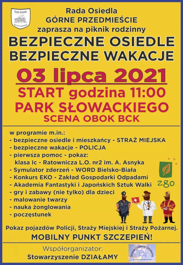 Piknik Rady Osiedla Górne Przedmieście już 3 lipca!