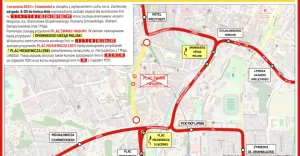 Zamknięcie ul. Zamkowej 1 września - informacja dla pasażerów MZK