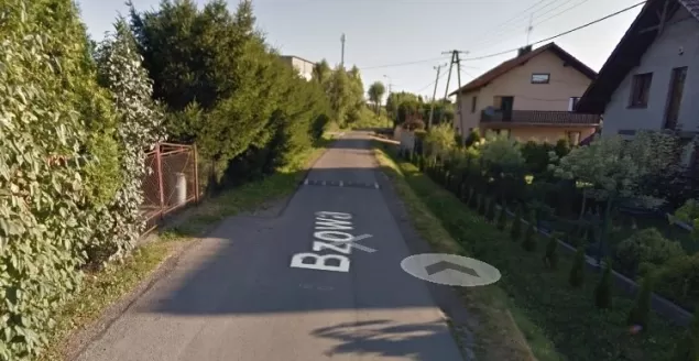 progi zwalniające na Bzowej