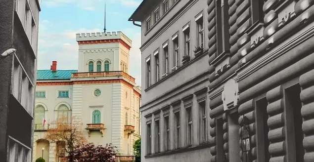 PocztowkazBielska,Bielsko,BielskoBiała,ZamekSułkowskuch,PlacChrobrego,Maj,LoveBB,fotodnia,instagr