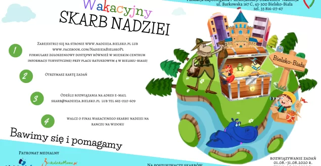 "Wakacyjny skarb Nadziei". Weź udział w akcji!