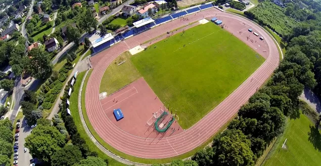 stadion w wapienicy, lekkoatletyka