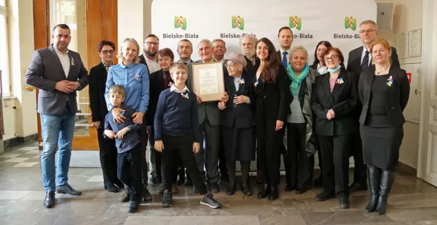 Danuta Boba z tytułem Zasłużonej dla Miasta Bielska-Białej