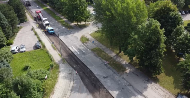 Ruszył remont bielskich ulic Tańskiego i Skrzydlewskiego