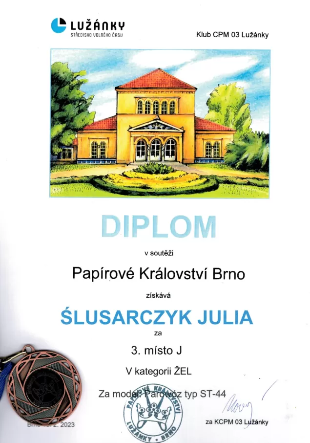 Modelarze z Wapienicy na podium czeskiego konkursu!
