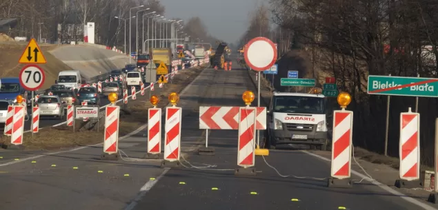 zwężenie na dk1
