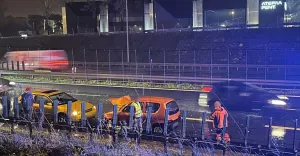Karambol s52 s-52 bielsko wapienica kolizja