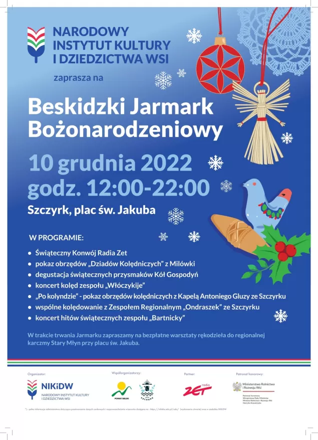 Przed nami Beskidzki Jarmark Bożonarodzeniowy w Szczyrku