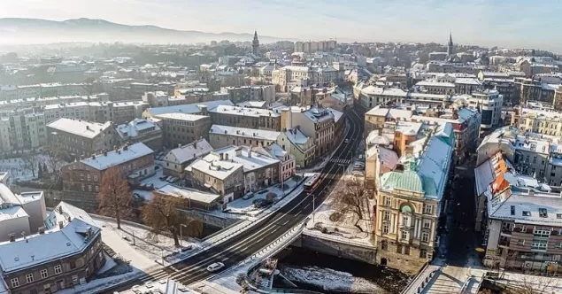 PocztowkazBielska,Bielsko,BielskoBiała,Centrum,Zima,Grudzień,LoveBB,fotodnia,instagram