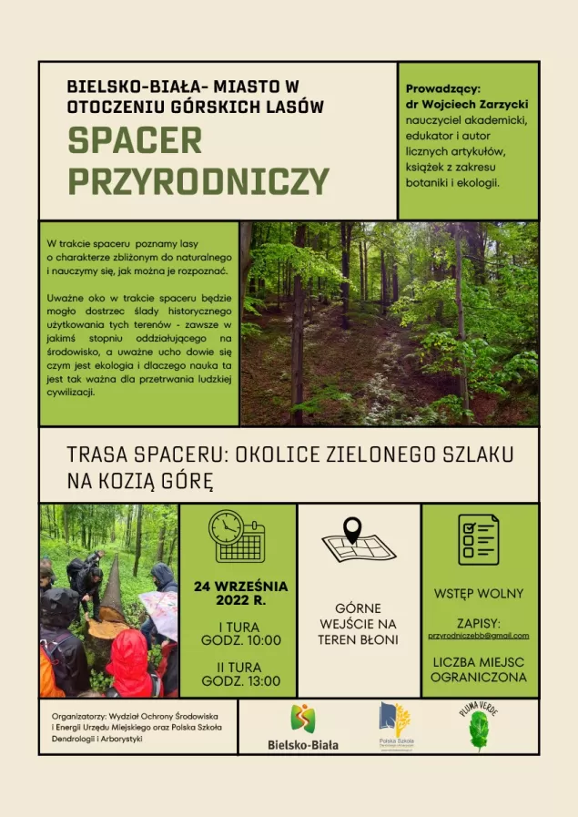 Będzie można poznać bogactwo przyrody Bielska-Białej