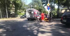 potrącenie