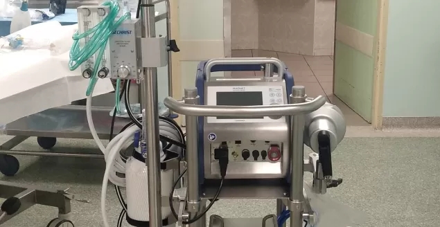 Nowy aparat ECMO w Szpitalu Wojewódzkim. To pomoc z ARS