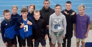 Część ekipy Sprintu w Tychach