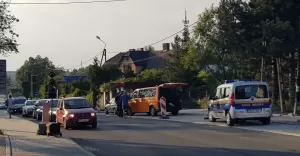 Potrącenie przy ulicy Górskiej - 2.08.2018