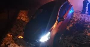 Kolizja na ul. Katowickiej - 6.01.2021