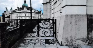 Kute bramki ogrodzą muzy Zamku Sułkowskich - wizualizacja