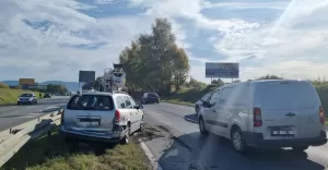 Wypadek na ulicy Warszawskiej - 20.10.2021