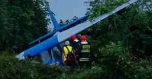 Wypadek lotniczy w Bielsku-Białej - 1.09.2018