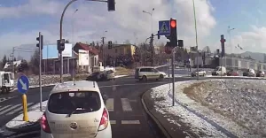 Wypadek na skrzyżowaniu