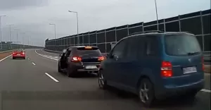 VW Golf, S1, Rybarzowice, szeryf, zderzak