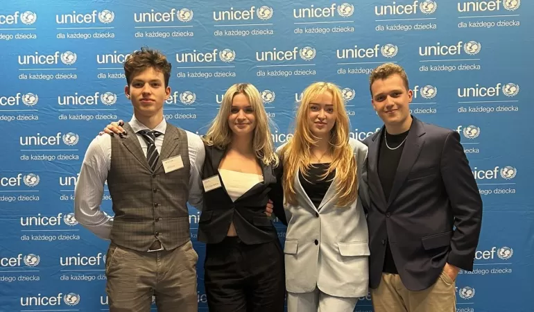 Prezydium Młodzieżowej Rady Miasta Bielsko-Biała wzięło udział w warsztatach UNICEF-u w Warszawie