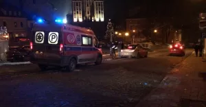 Potrącenie na Sikorskiego - 22.01.2018