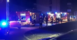 Pożar w garażu podziemnym - 3.12.2018