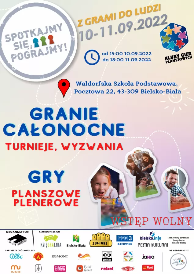 "Spotkajmy się, pograjmy!" już w ten weekend w Bielsku-Białej!