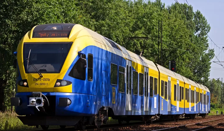 Pociąg "FLIRT" Kolei Śląskich - takie pociągi pojadą na trasie z Katowic do Zakopanego