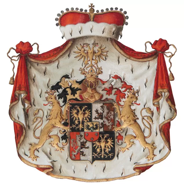 Herb Książąt Sułkowskich 18 III 1752
