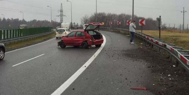 wypadek, zakręt śmierci