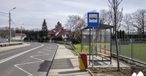Nowa wiata na przystanku Sobieskiego Międzyrzecka