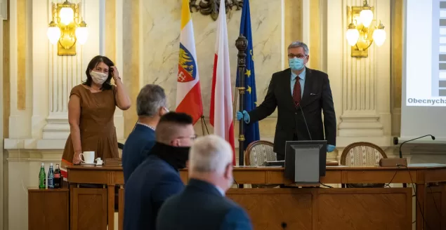 rada miejska, sesja, kwiecień 2020, koronawirus