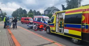 Wypadek na al. Armii Krajowej - 25.09.2022