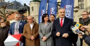 Robert Biedroń, kandydat na Prezydenta RP w Pszczynie
