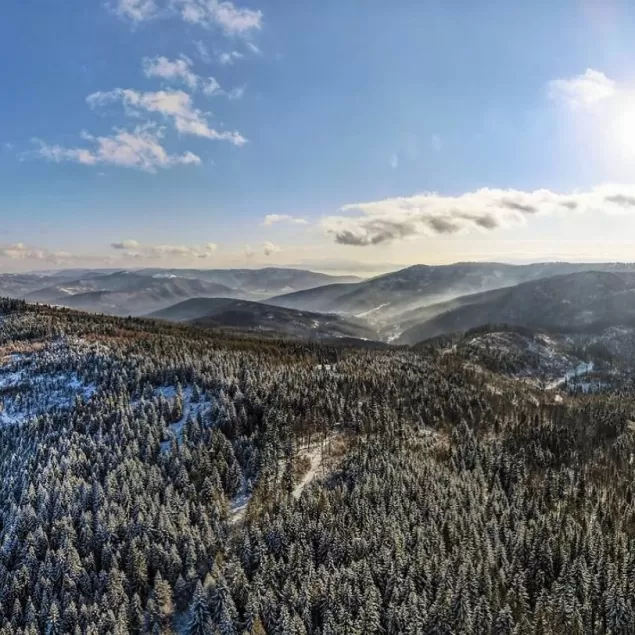 PocztowkazBielska,Fot,Bielsko,BielskoBiała,Góry,Beskidy,Zima,Styczeń,Niedziela,Weekend,LoveBB,Lo