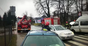 Wypadek na Bystrzańskiej - 14.03.2018