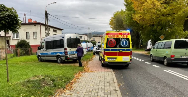 Akcja policji w Wapienicy - 30.09.2021