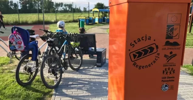 Stacja naprawy rowerów