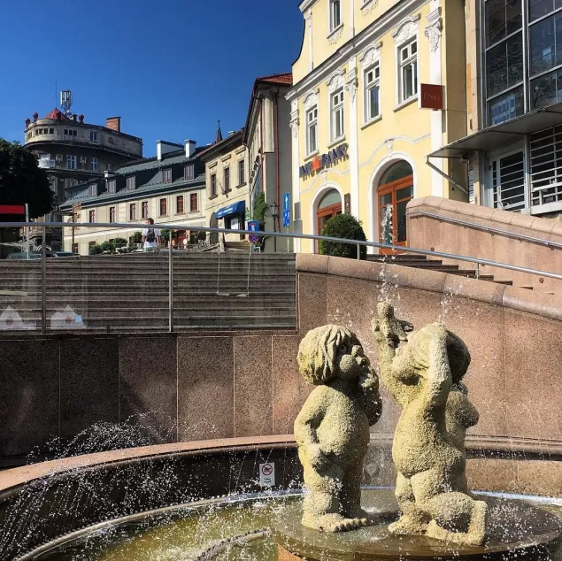 bielskobiała,fontanna,poniedziałek,ilovebb,bielsko,placchrobrego,fotodnia,instagram