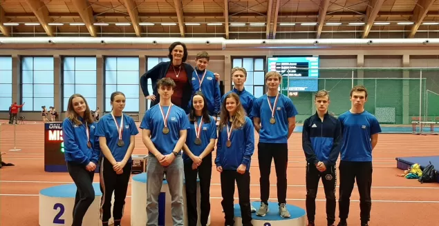 Sukces młodych sportowców na Halowych Mistrzostwach Śląska