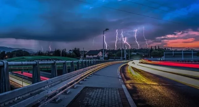 Bielsko,BielskoBiała,Burza,Pioruny,Lato,Przyroda,Żywioł,fotodnia,instagram
