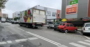 Kolizja przy ul. Jutrzenki - 7.10.2021