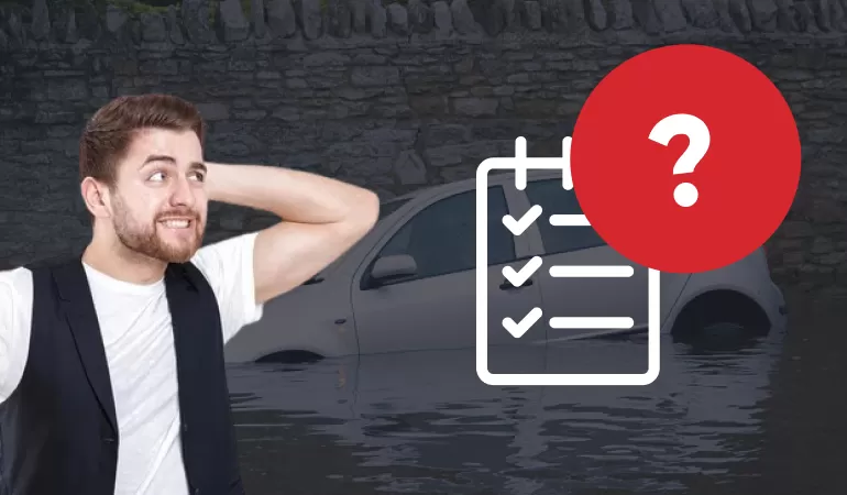 Jakie niebezpieczeństwa wiążą się z zakupem zalanego samochodu?