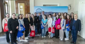 Studentki z Ukrainy z wizytą w Bielsku-Białej w ramach Study Tours to Poland