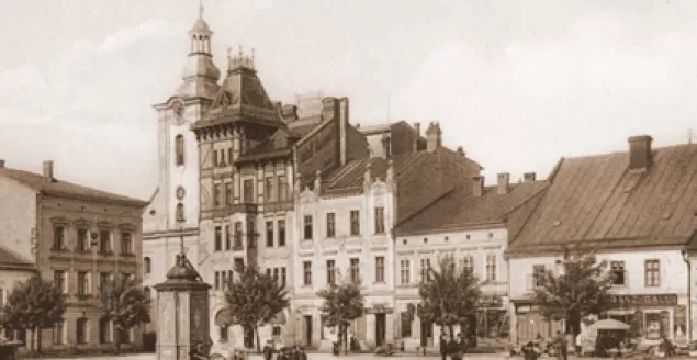 Bielsko, pod żabami