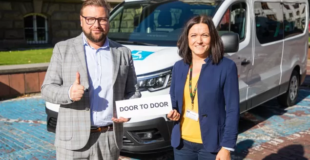 Bielsko-Biała z kolejnym autem do transportu door-to-door