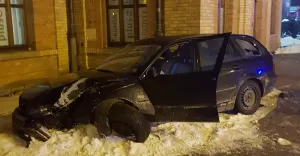 Wypadek przy dworcu - 4.03.2018