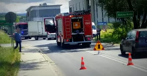 Zderzenie busa z osobówką