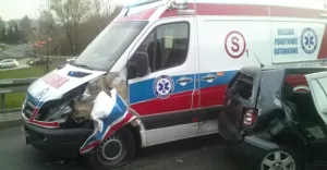 kolizja z karetką